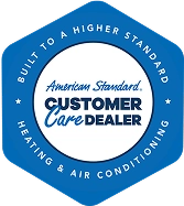 american standard customer care dealer logo